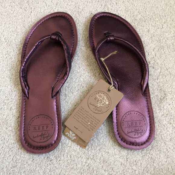 Reef Shoes | Purple Reef Flip Flops | Poshmark